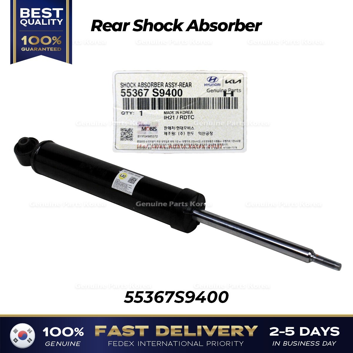 ⭐Genuine⭐ Rear Shock Absorber 55367S9400 for Hyundai Palisade | eBay