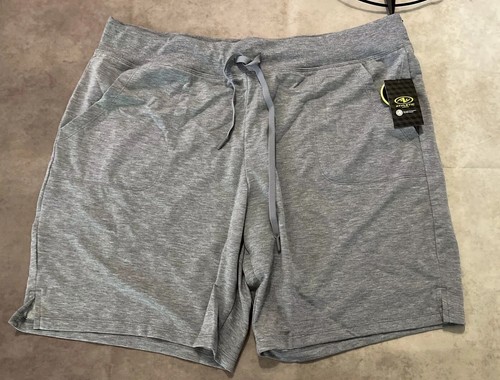 Athletic Works Women Bermuda Shorts 9" inseam Size XXL(20) Grey - Picture 3 of 8