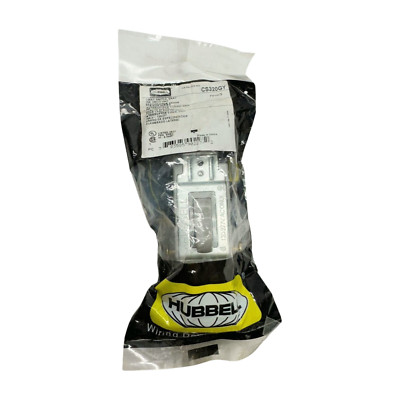 Hubbell CS320GY Gray 3-Way Toggle Switch, 20A, 120/277VAC **Free Shipping**