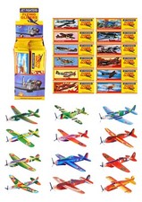 12 FLYING GLIDERS WW11 KIDS TOYS, CHILDRENS CHRISTMAS PRESENTS STOCKING FILLERS