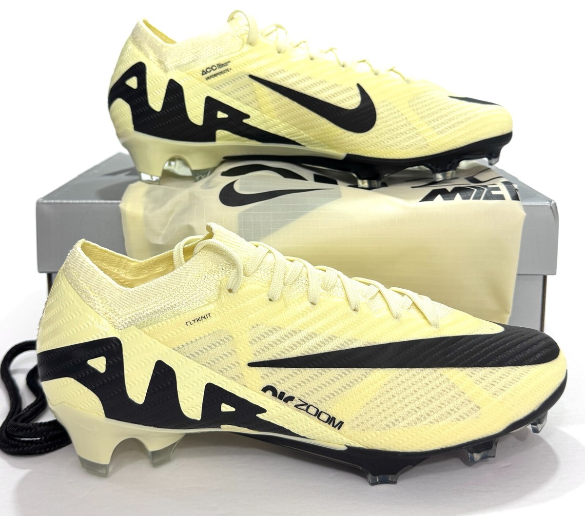 Nike Zoom Vapor 15 Elite FG Lemonade Soccer Cleats DJ4978-700