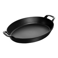 Staub Auflaufform Ofenform, 37 X 28.448 Cm Gusseisen Schwarz Alle Herdarten