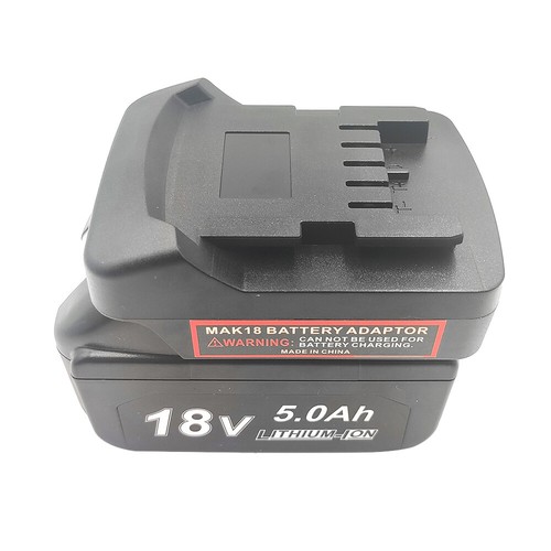 Akku Adapter für Makita 18V Li-Ion Konvertiert zu Metabo Elektrowerkzeug - Bild 7 von 8