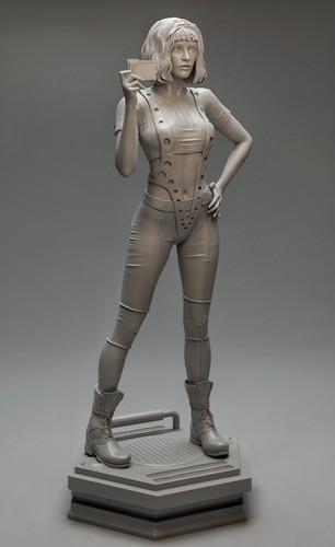 Leelou Dallas - Fifth Element - Modellbausatz - 3DPrint - Maßstab 1/10, 1/8, 1/6 - Bild 7 von 9