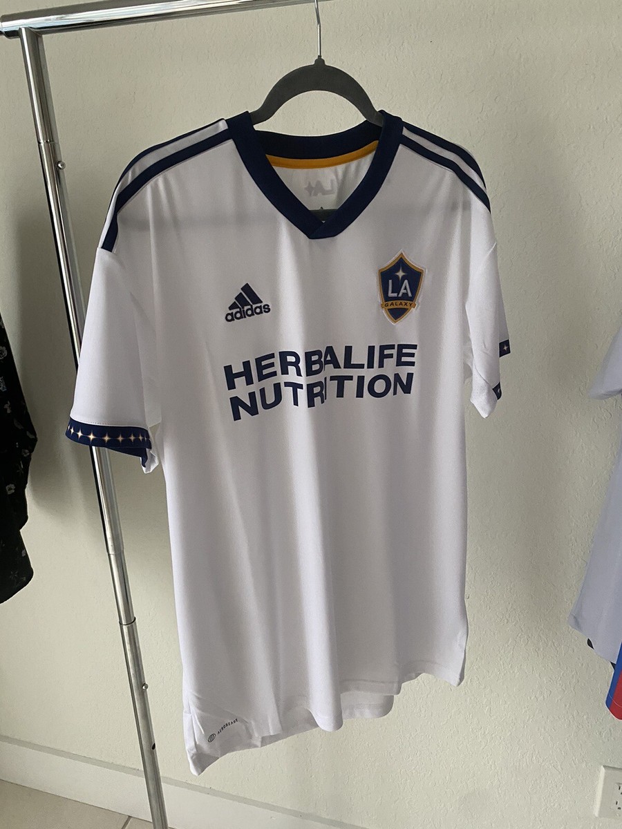 Adidas MLS LA Galaxy 22/23 Home Soccer Jersey Men's Sz L