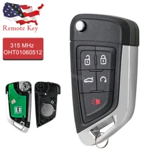 Upgraded Replacement Remote Key Fob 5B for Chevy Camaro Cruze Equinox Malibu