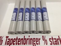 Vliestapete Marburg 6X 59126 (6Rollen) Unistruktur Metallic Grau Restposten