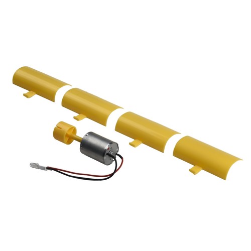 DIY Mini Windkraftanlage Modellbausatz mit verstellbarem Drehwinkel und LED-Lich - Bild 3 von 12