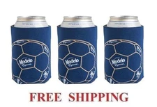 MODELO ESPECIAL SOCCER 3 CAN COOLER COOZIE COOLIE KOOZIE HUGGIE NEW CORONA