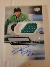 2021-22 Premier Acetate Rookie Patch Autographs #ARRT Riley Tufte 213/249