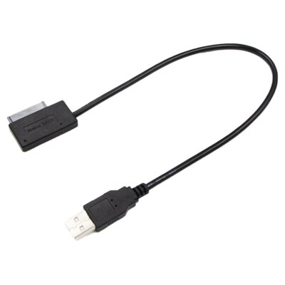 1pcs USB Adapter PC 6/7P CD DVD to 2.0 Converter Slimline 13 Pin new