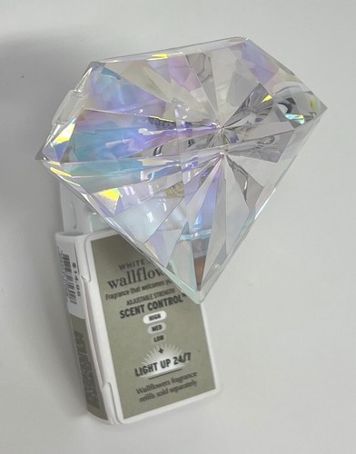 BATH & BODY WORKS DIAMOND GEM NIGHT LIGHT UP WALLFLOWER FRAGRANCE PLUG HOLDER - 第 2/5 張圖片