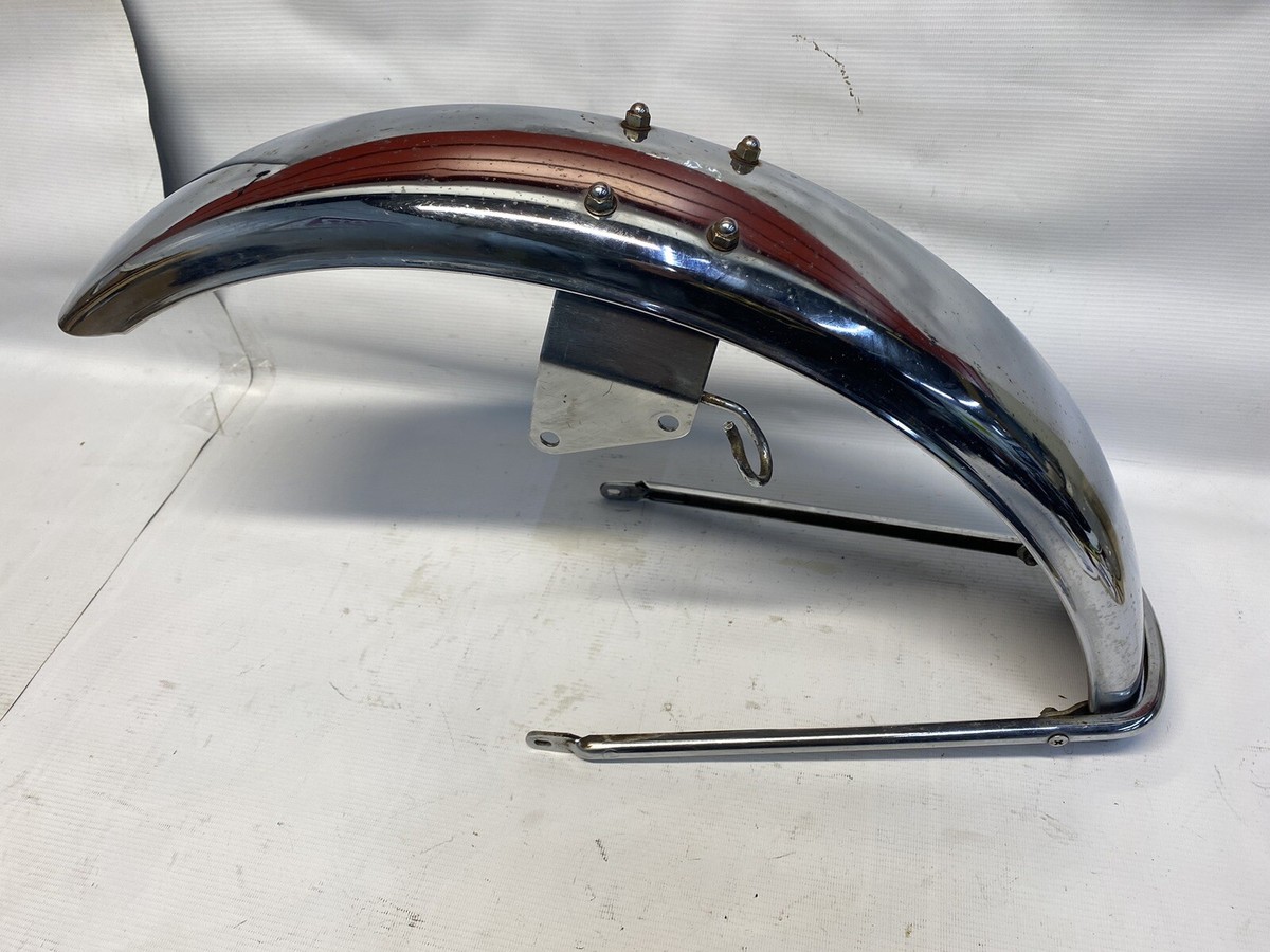 Kawasaki KZ400 Front Fender & Brackets Vintage Front Fender KZ 400