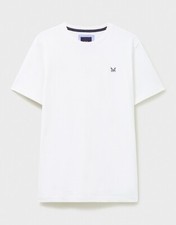 Image of Crew Clothing Mens Crew Neck T-Shirt Classic Tee - Short Sleeved NAVY