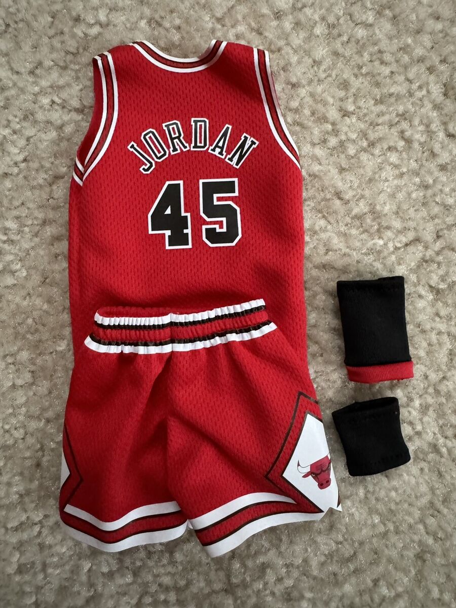 Custom 1/6 Michael Jordan 45 Action figure jersey fit Custom 1/6 Michael Jordan 45 Action figure jersey fit
