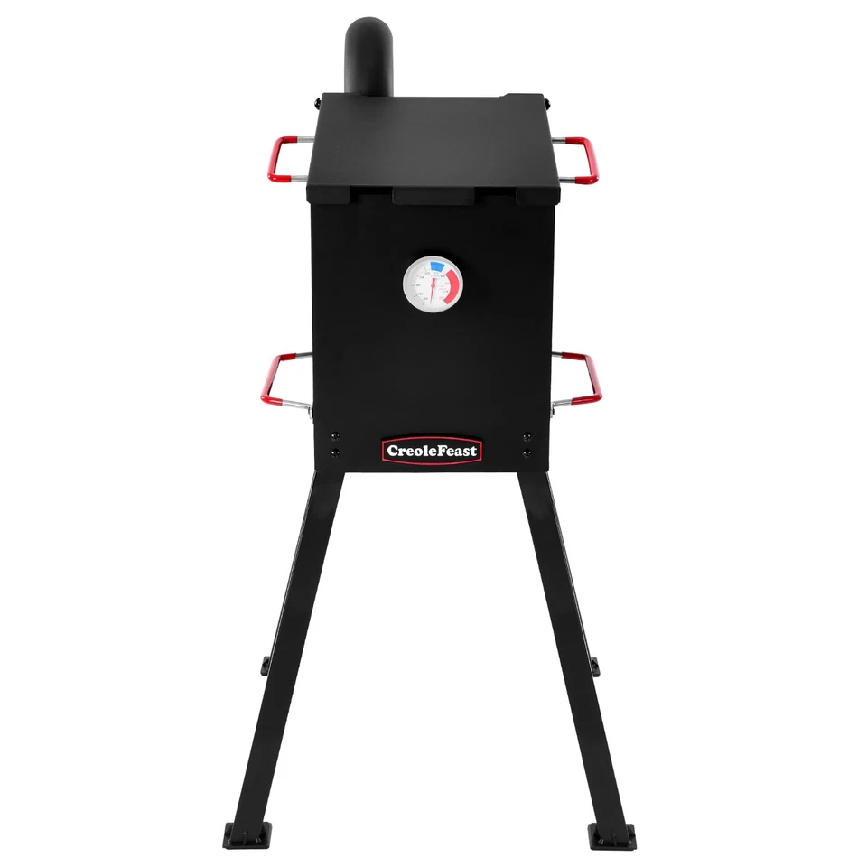 Creole Feast DF02B Outdoor Propane Deep Fryer, 17 Qt. 54,000 BTU Output, Black - Image 3 of 4