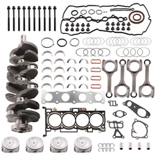 G4KJ Engine Rebuild Overhaul Kit Crankshaft Con Rods Piston For Hyundai Kia 2.4L