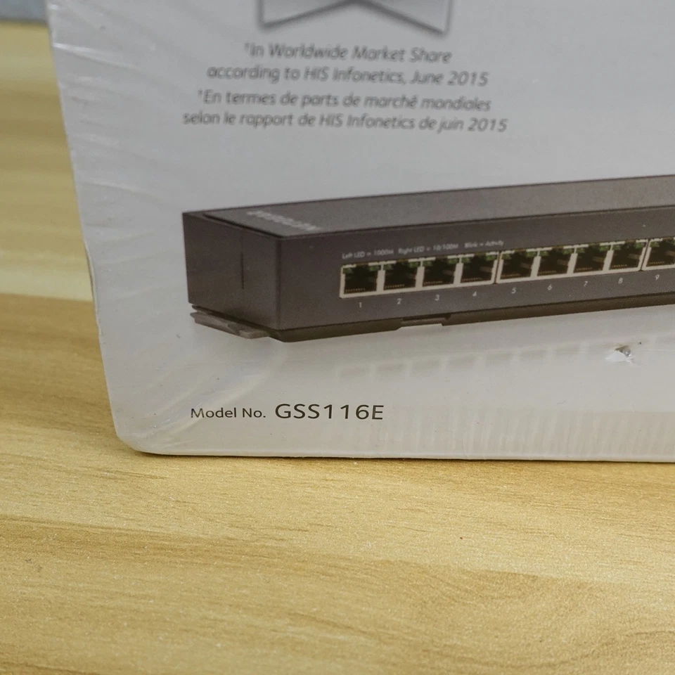 Netgear ProSafe GSS116E Ethernet Switch 16x Gigabit Ports, Web Managed New - Image 4 of 4