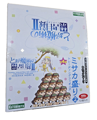TOARU MAJUTSU NO INDEX II TRADING FIGURE MISAKA MORI 2 (ENTIRE BOX)