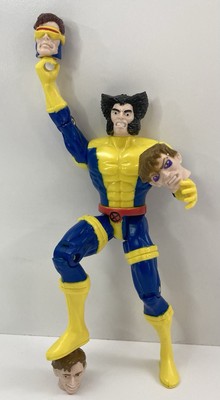 X-Men Morph Shape Shifter With 3 Extra Heads Toy Biz Action Figure 1994