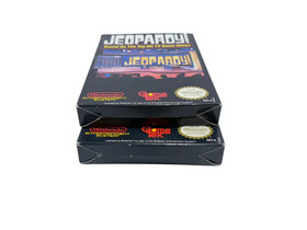 Jeopardy & Wheel of Fortune (Nintendo Nes) Complete Authentic Tested