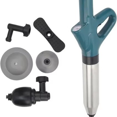 Multi-Purpose Air Pressure Drain Blaster Toilet Plunger Sink Clog Remover