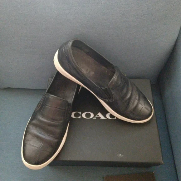 COACH slip on casual shoes