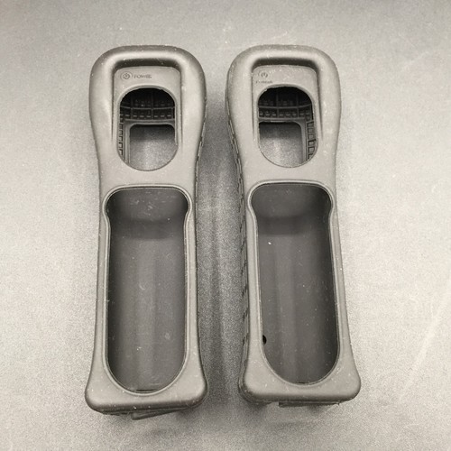 Nintendo Wii Remote Controller Motion Plus OEM Official Black Lot of 2 Tested F2 - Picture 14 of 15