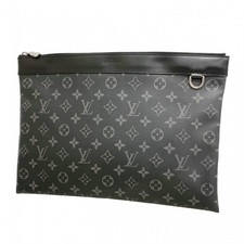 Louis Vuitton Monogram Eclipse Pochette Discovery M62291 Clutch Bag 536787