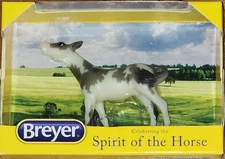 New Breyer 2018 Stablemates Club Model Finn Gray Grulla Pinto SM Mule RARE NIB