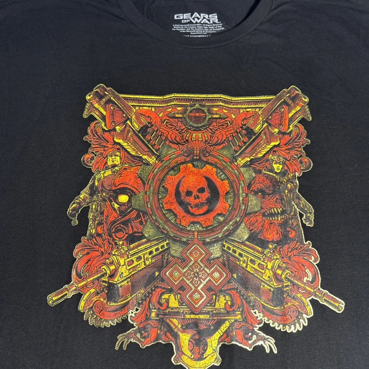 【希少】未開封 Gears of War Tシャツ TGS2011試遊L＆ピンズ 希少】未開封 Gears of War Tシャツ TGS2011試遊L＆ピンズ 希少】未