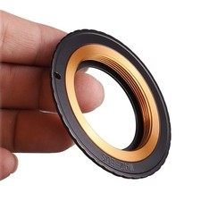 M42 EOS Adjustable ScaleLens Adapter Ring for M42 Mount to Canon EF Mount