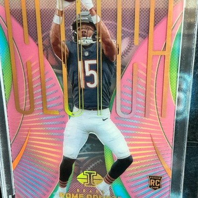 🐻🔥Panini 2024 Illusions Clutch #4 Rome Odunze RC Pink /399 Chicago Bears