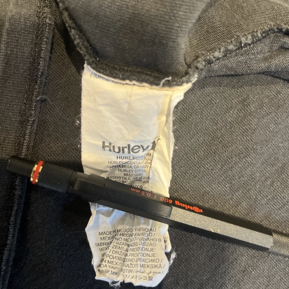 Camiseta sin mangas Hurley X Carhartt verde azulado calavera gráfica camisa muscular talla XL Foto 4 de 4