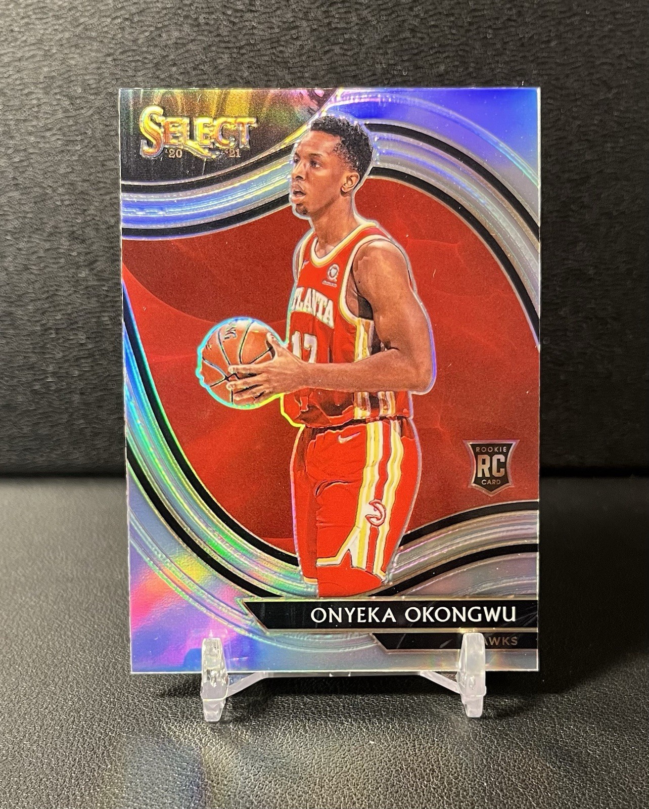 2020-21 Select Onyeka Okongwu Rookie RC Silver Courtside SSP Hawks
