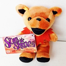 Grateful Dead Sun Shine Orange Yellow Bear Plush Birthday 1994 New with Tag