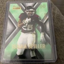 2022 Wild Card MATTE Isaiah Spiller X-Plode White  #d/150 RC