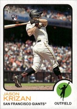 2022 Topps Heritage Jason Krizan #513 San Francisco Giants 34D