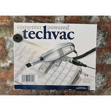 Computer Powered Techvac 4-Piece Set Vacuum 2 Crevice Tools Brush Attachment