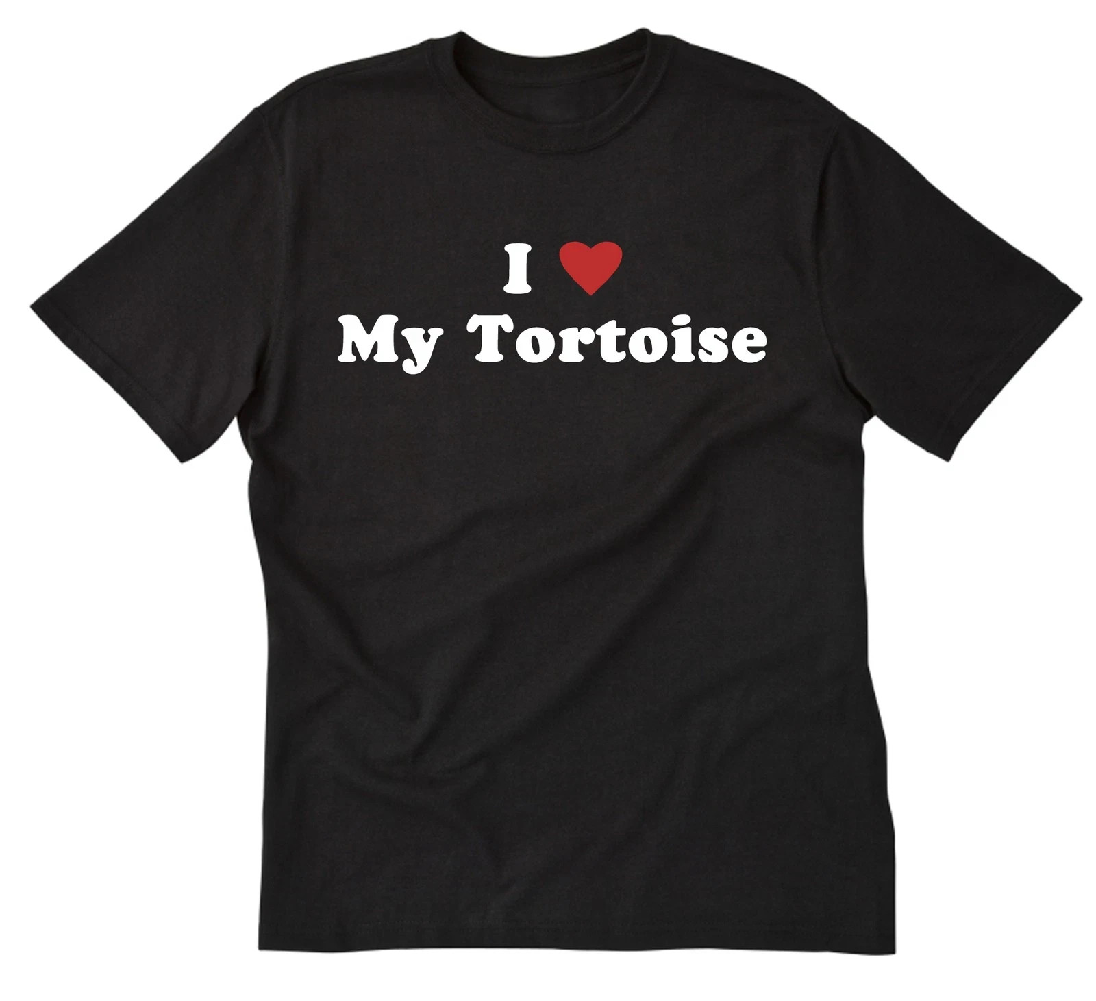 I Love My Tortoise T-shirt I Heart My Tortoise Shirt Short Sleeve Tee Shirt