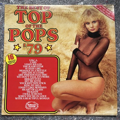 LP The Top Of The Poppers The Best Of Top Of The Pops 79 NEAR MINT Hallmark