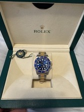 Rolex Submariner Date 116613LB “Bluesy” 2015 – Full Set + Rolex Service Dec 2024