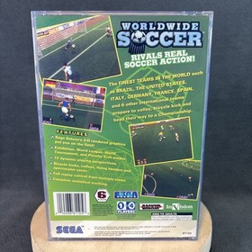 SEGA Saturn - Worldwide Soccer: Intn&rsquo;l Victory Goal Ed - CIB w/ Reg  - Refurb Ex