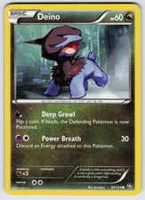 Deino (93) 93/124 Dragons Exalted Pokemon MP