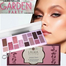 Laura Geller Garden Party 16 Multi-Finish Eyeshadow Palette Pinks NIB 20g 45