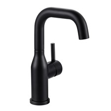 Bar Sink Faucet Single Hole: ARCORA Matte Black Wet Bar Faucets - Prep Sink F...