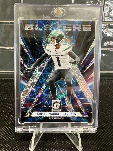 2023 Panini Optic Ahmad “Sauce” Gardner Blazers #10 Case Hit SSP New York Jets