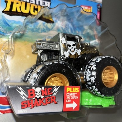 Hot Wheels 2022 Monster Trucks Bone Shaker, Twisted Tredz 58/75