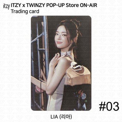 ITZY x TWINZY POP-UP Store ON-AIR Trading Card Benefit Photocard