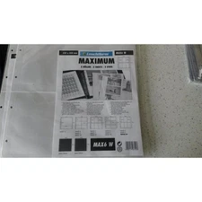 5 lighthouse sleeves maximum MAX6 W, 325x335 mm for old postcards new-origina...